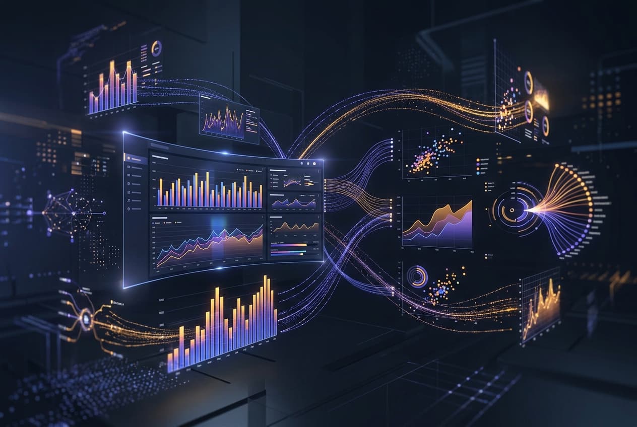 Data analytics and business intelligence dashboard